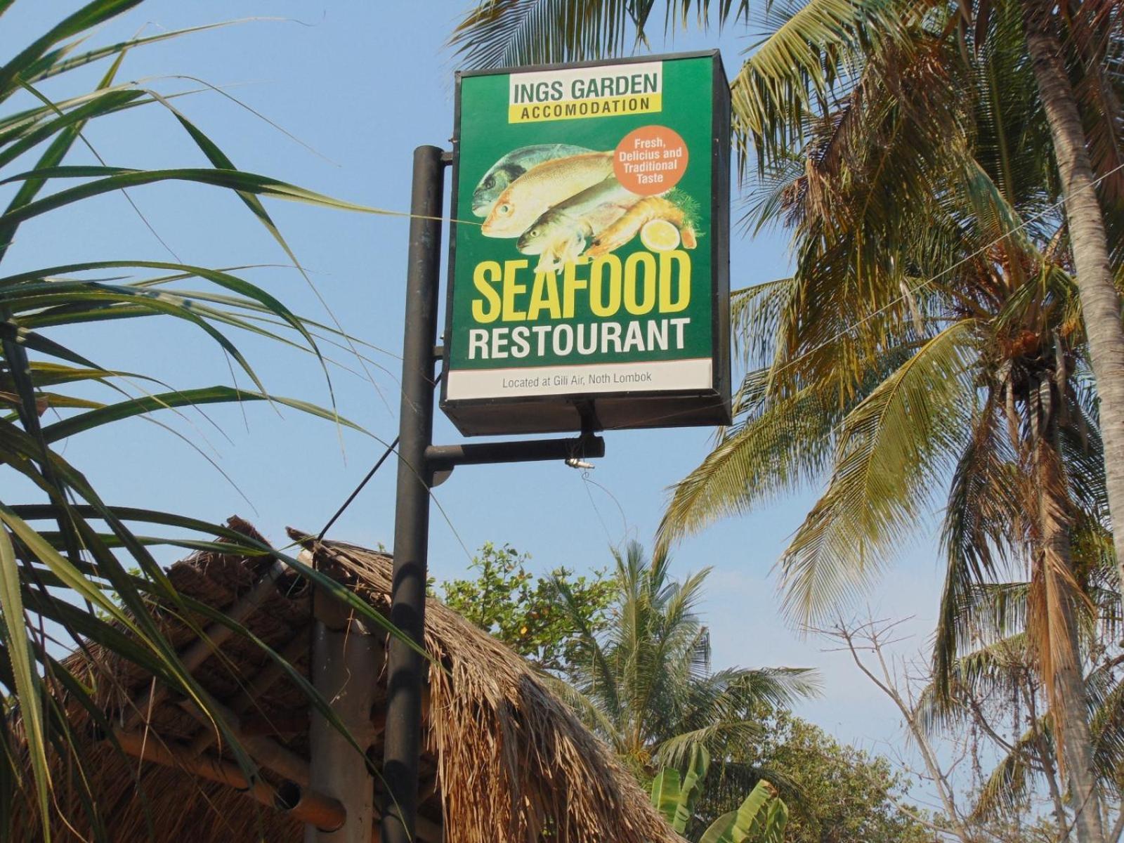 Hotel Ings Garden Gili Air Exterior foto